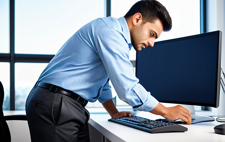 공무원 시험 준비용 추천 서점 - **

A professional software engineer in a modern, brightly lit office, working at a clean desk with ...