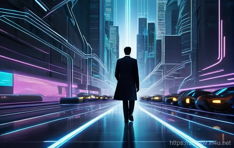 공무원 직렬 선택 시 주요 고려사항 - **Prompt:** A young professional, gender-neutral, with a thoughtful expression, seated at a modern d...