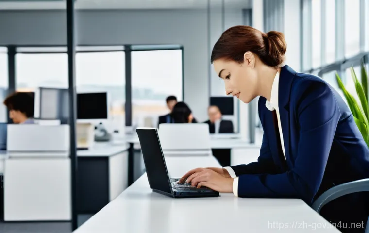 공무원 조직에서의 관계 관리 팁 - **Prompt: Observant New Civil Servant in a Dynamic Office**
    A young, fresh-faced professional, a...