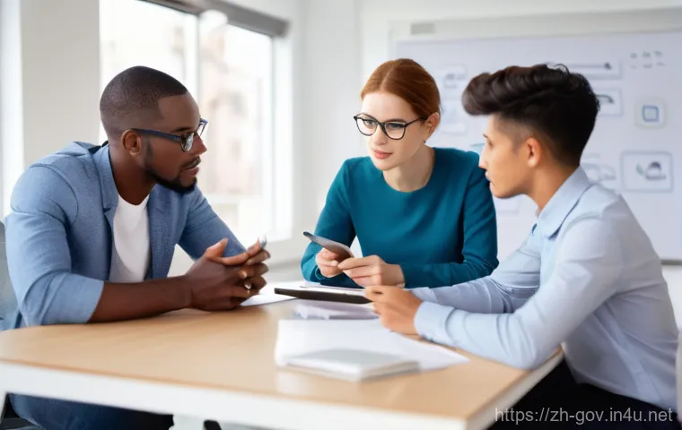 공무원 시험과 관련된 최신 트렌드와 정보 - Image Prompt 1: The Modern Civil Servant Candidate: Beyond Books**