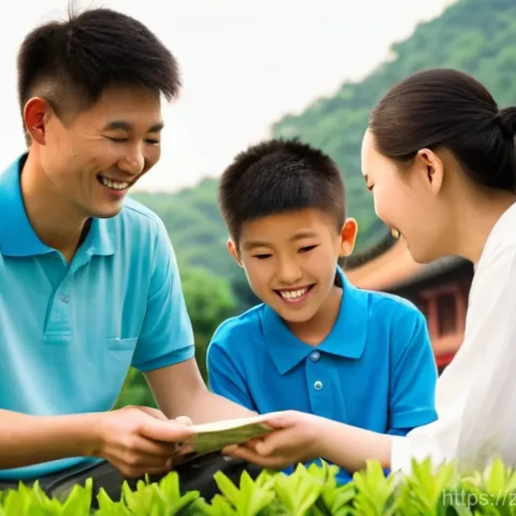 공무원 시험 우대 가산점 활용법 - **Prompt:** A vibrant, sun-drenched rural village scene, where a diverse group of young Chinese adul...