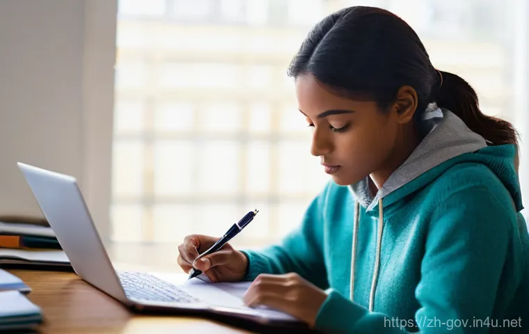 공무원 시험 우대 가산점 활용법 - **Prompt:** A powerful and inspiring image of a disciplined and confident Chinese individual, aged 2...
