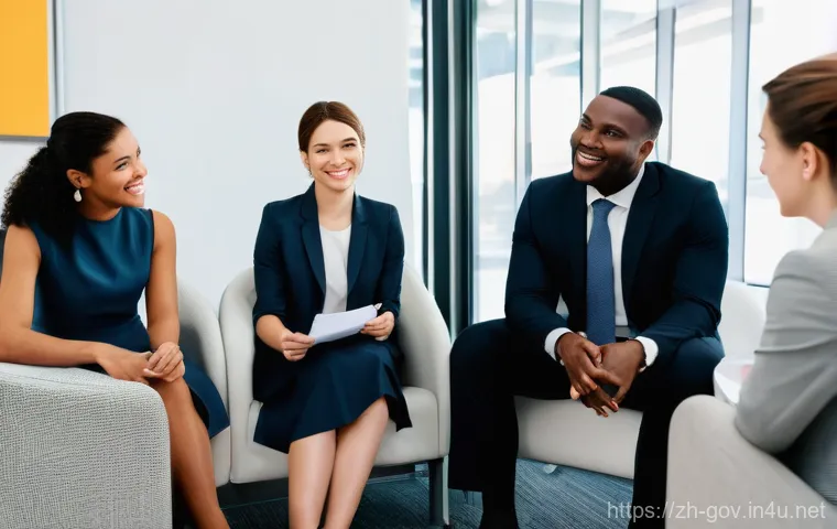 공무원 시험 직렬별 경쟁률 분석 - **Prompt:** A split image contrasting two distinct career environments. On the left side, a confiden...