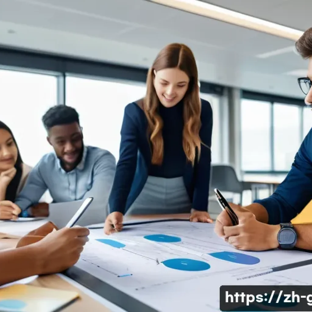 공무원 시험 전형별 준비 전략 - **Prompt 1: Strategic Planning for Civil Service Exams**
"A diverse group of five young adults (...