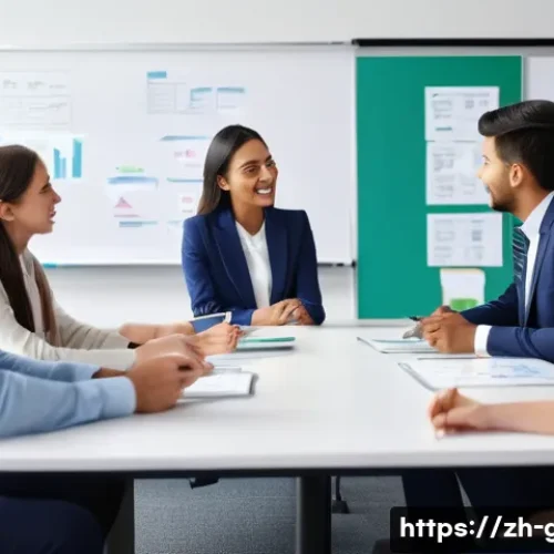 공무원 조직에서 승진하기 위한 필수 조건 - **Prompt for Proactive Public Service Innovation:**
    "A vibrant, dynamic shot of a diverse group ...