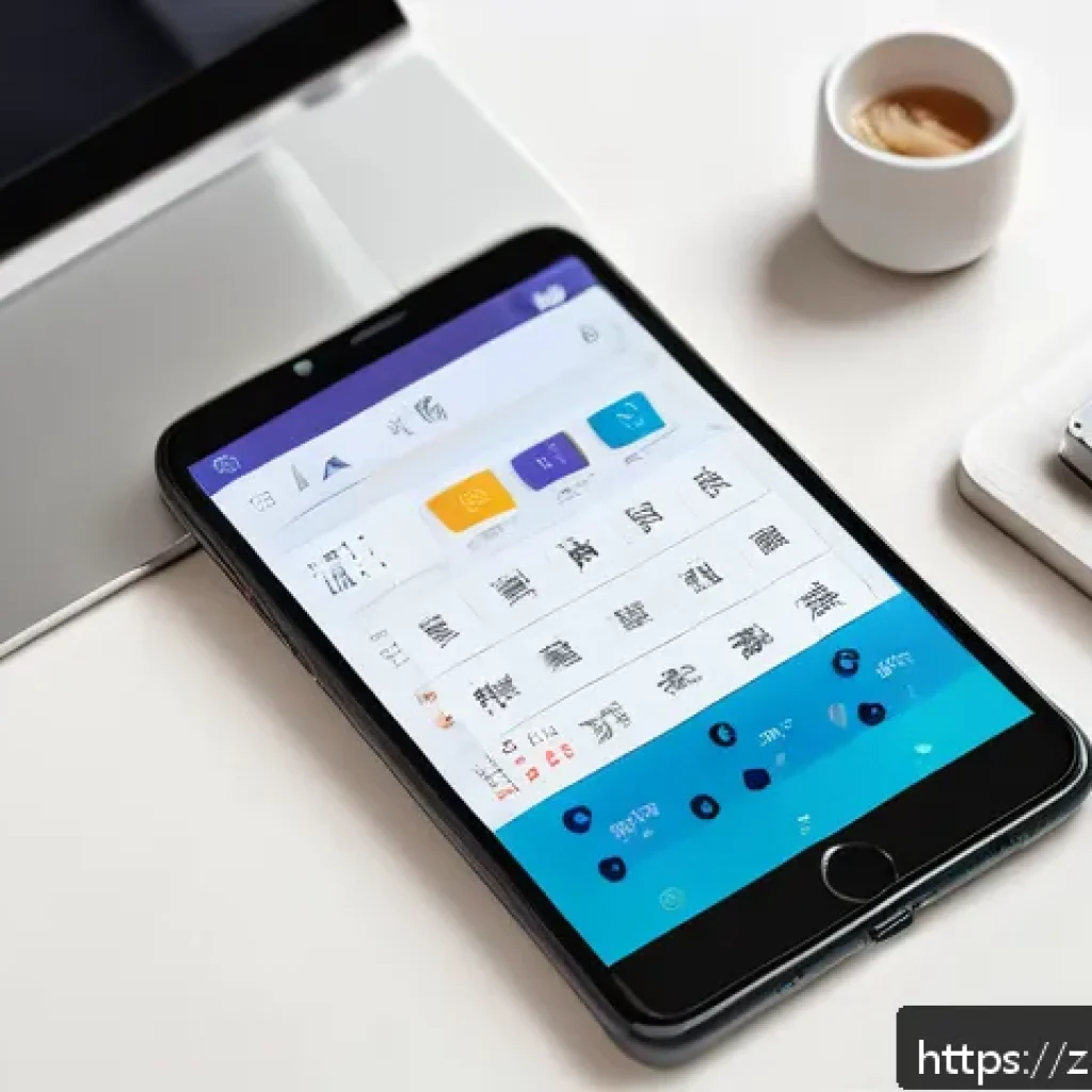 공무원 시험에 도움 되는 앱 추천 - A modern, sleek study app interface displayed on a smartphone and tablet side by side, showing a per...