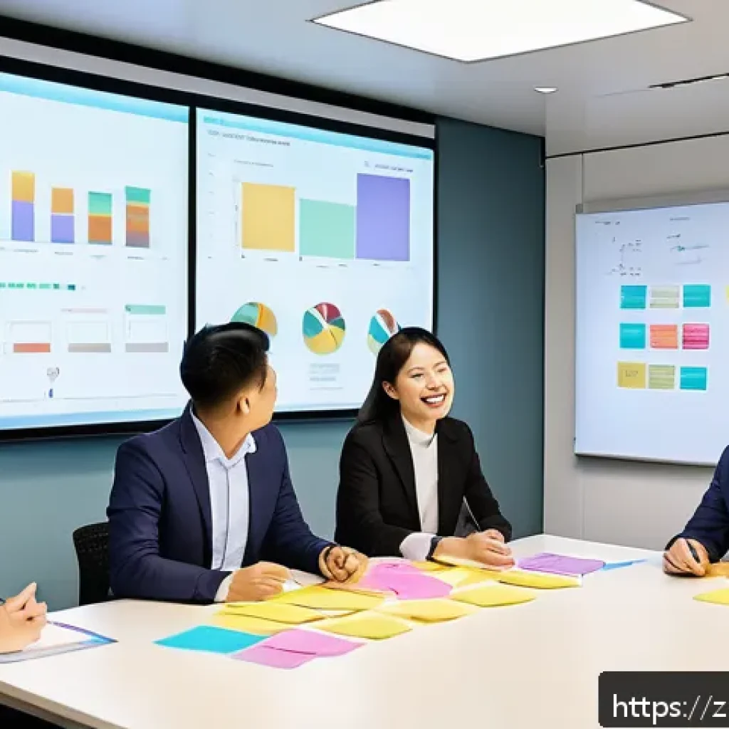 공무원 조직에서의 성공적인 사례 연구 및 분석 - A vibrant grassroots government office scene showing a diverse team of civil servants in business ca...